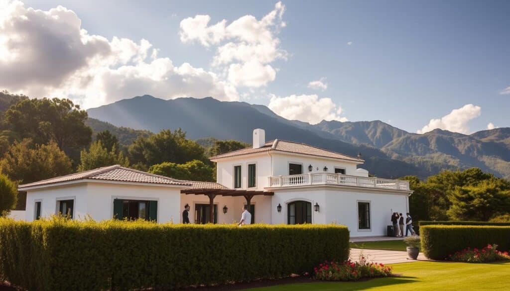 Professional villa painting services