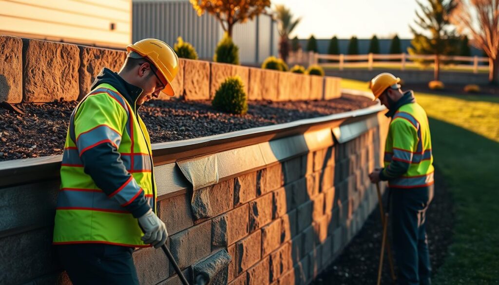 Professional Retaining Wall Waterproofing Contractors You Trust