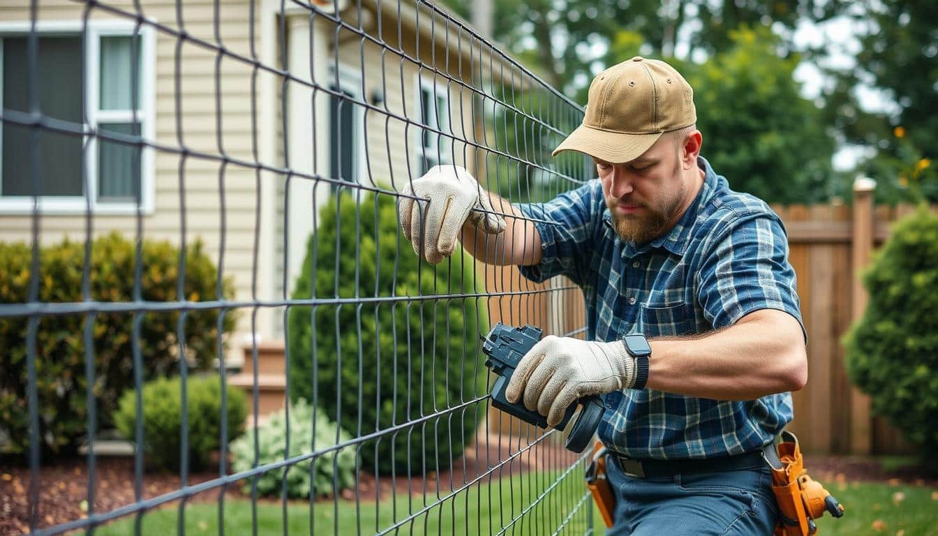 A-sunny-day-in-a-Johannesburg-suburb-a-clearview-fence-installation ...