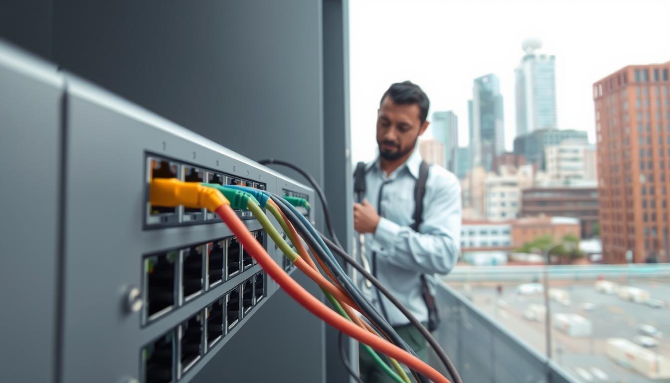 A-detailed-illustration-of-a-network-installation-point-in-a-modern ...